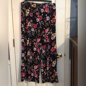 Cato Floral Boho Wide Leg Pants Size MP.